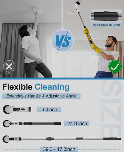 9 in 1 Electric Spin Scrubber