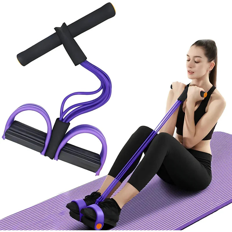 8 tube Multifunction Pedal Resistance Band Trainer