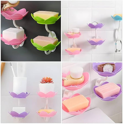 Flower Shape Soap Holder (Buy1 Get 1 Free)