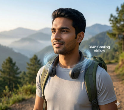 NeckFan™ – Wearable Neck Fan