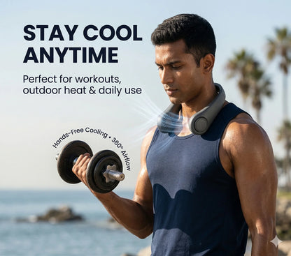 NeckFan™ – Wearable Neck Fan