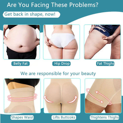 High Waist Seamless Body Shaper Shorts (Buy 1 Get 1 FREE)