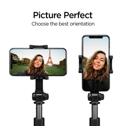 MIVI GADGET - Wireless Bluetooth Foldable XT-02 (K10) Mini Tripod Extendable Selfie Stick