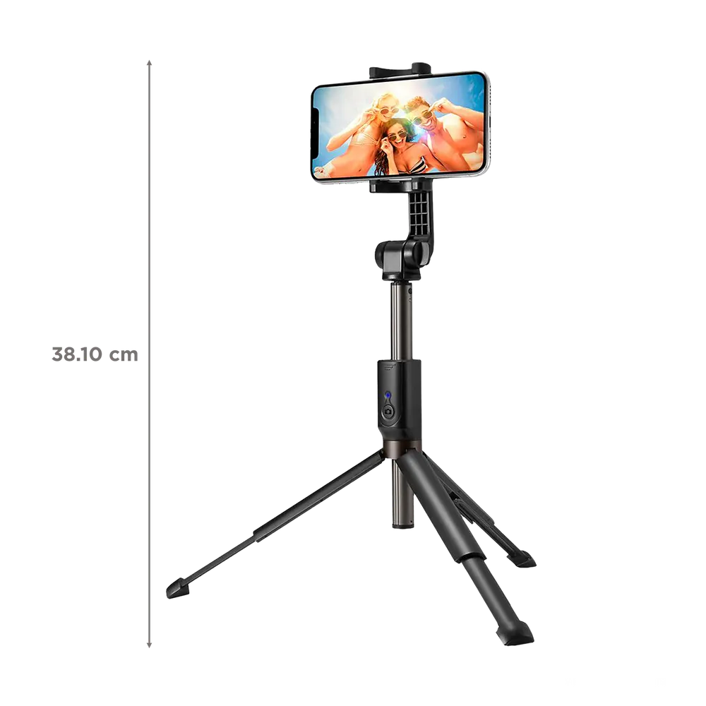 MIVI GADGET - Wireless Bluetooth Foldable XT-02 (K10) Mini Tripod Extendable Selfie Stick
