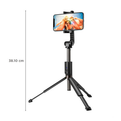 MIVI GADGET - Wireless Bluetooth Foldable XT-02 (K10) Mini Tripod Extendable Selfie Stick